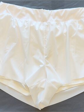 Layer 8 White Women's Sport Skort with Built-In Shorts